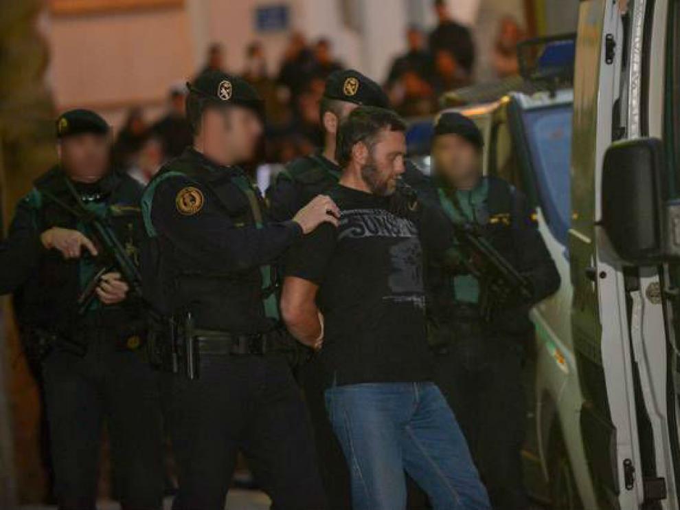 Norbert Feher, el 17 de diciembre, tras confesar los tres asesinatos de Andorra ante la juez.
