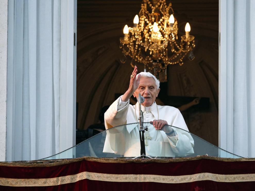 El papa Benedicto XVI en una imagen de archivo.