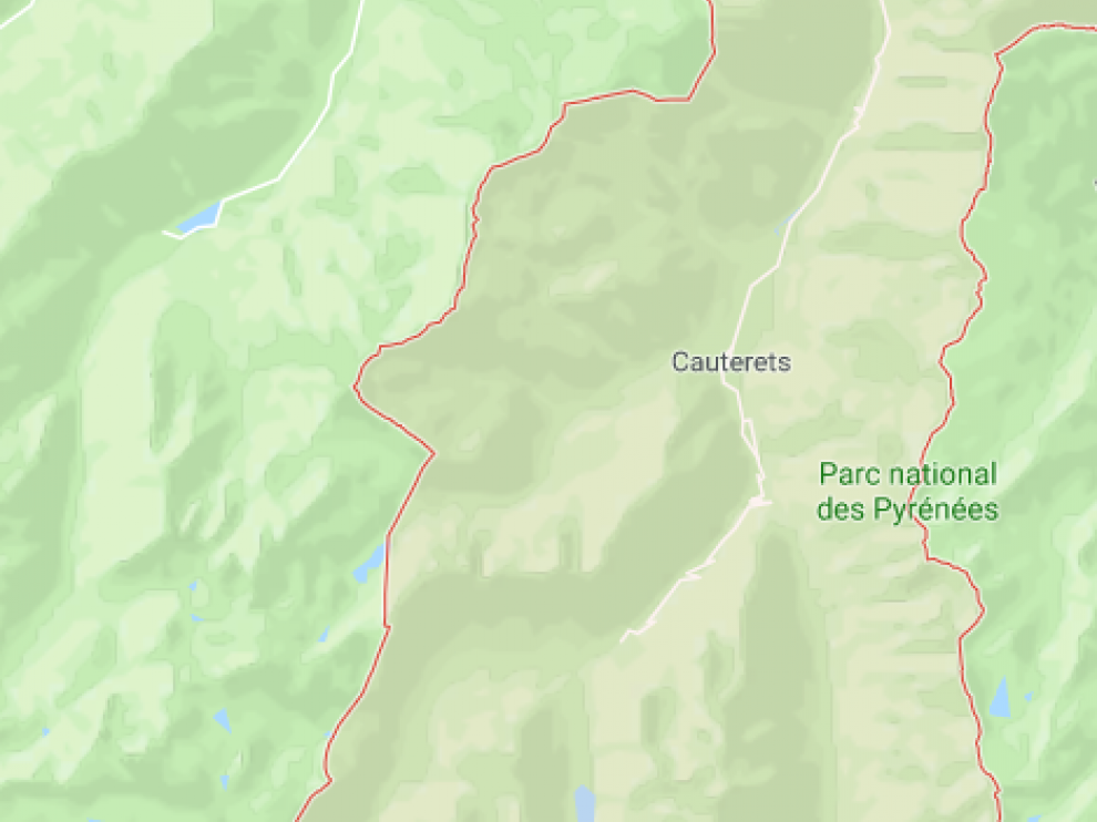 La zona del macizo de Cauterets, en los Pirineos