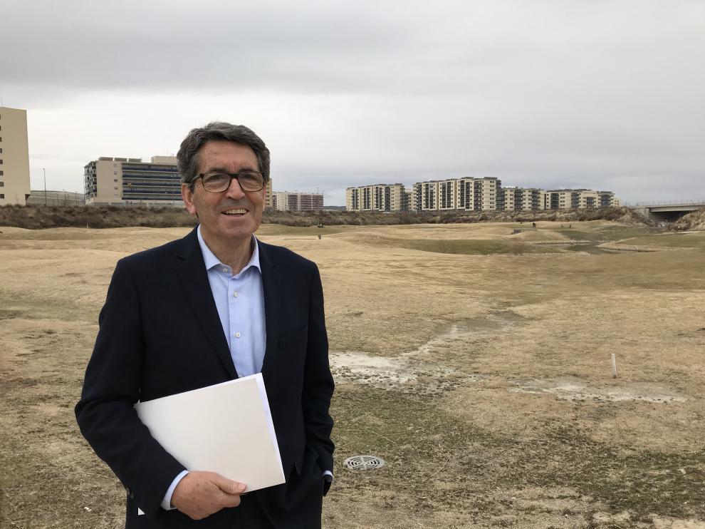 Francisco Lafita, presidente de la Federación Aragonesa de Golf.