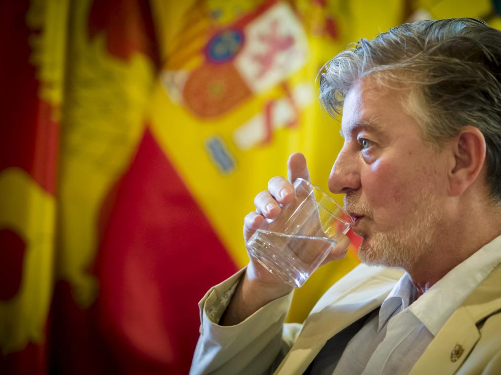 Pedro Santisteve ha señalado que la capital aragonesa cuenta con un agua de estupenda calidad procedente en su mayoría del Pirineo.