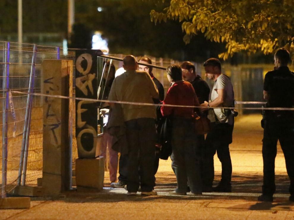 Los técnicos inspeccionaban el 26 de septiembre de 2014 el armario eléctrico donde se produjo la descarga.