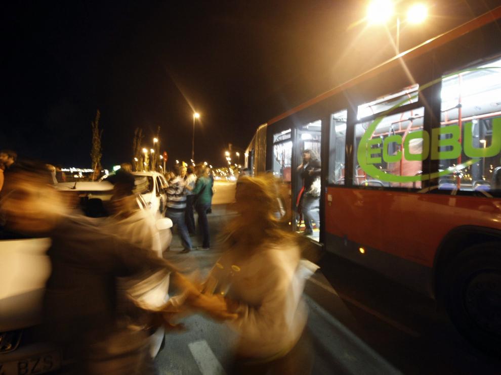 La medida se aplicaría en los buhobuses de Zaragoza.