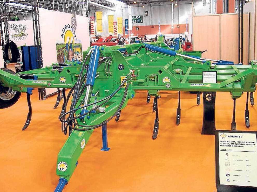 Expositor de Agromet, en una anterior edición de FIMA.