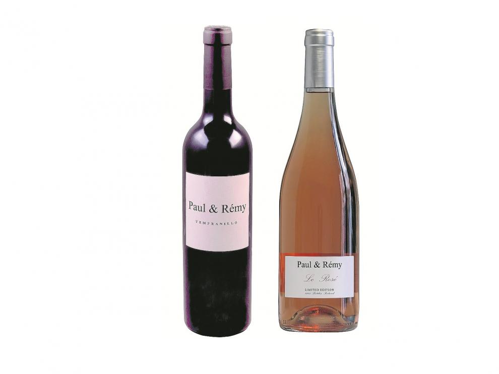 Paul & Rémy tinto y rosé.