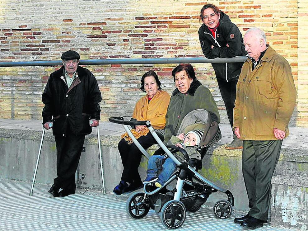 Á. Solves, C. Buil, F. Barrachina, D. Astorga, Á. Labrador y Juan