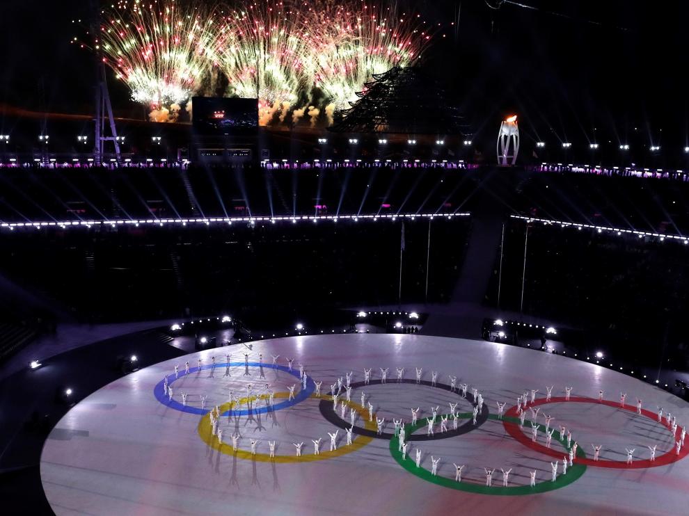Ceremonia de clausura de los Juegos Olímpicos de Invierno