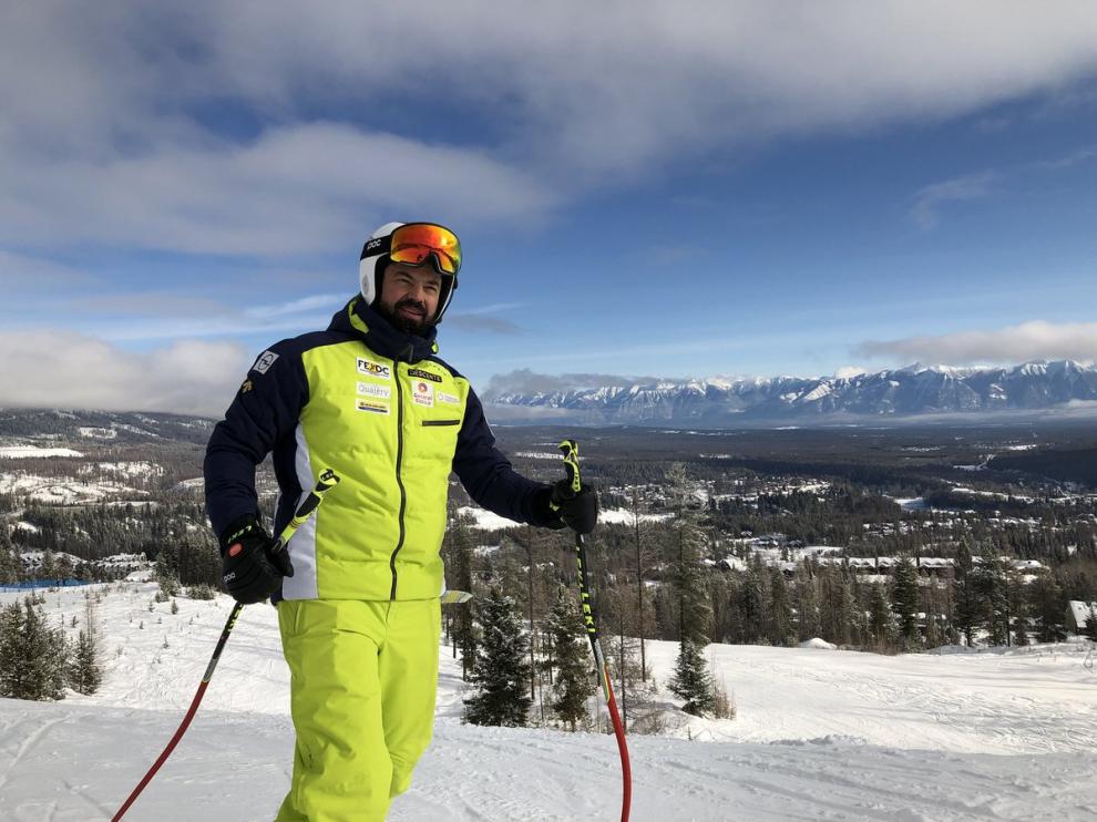 Miguel Galindo, esta temporada en Kimberley (Canadá).