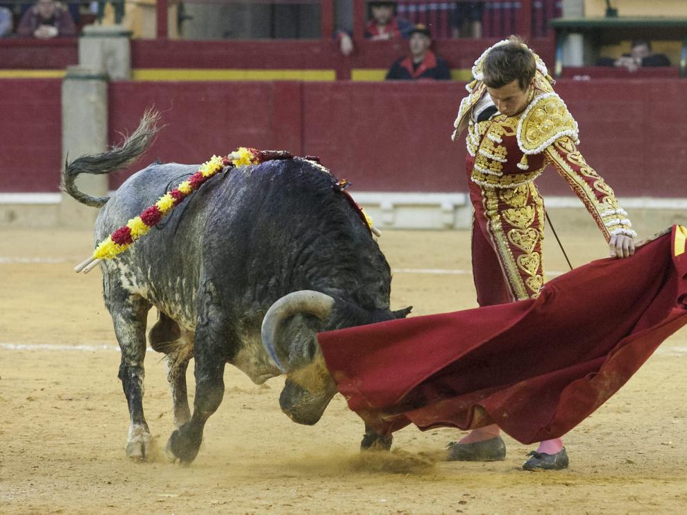 Román, en la pasada Feria de San Jorge.