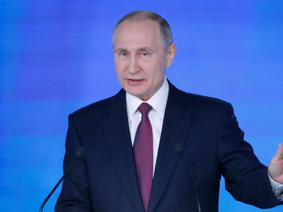 El presidente de Rusia, Vladímir Putin