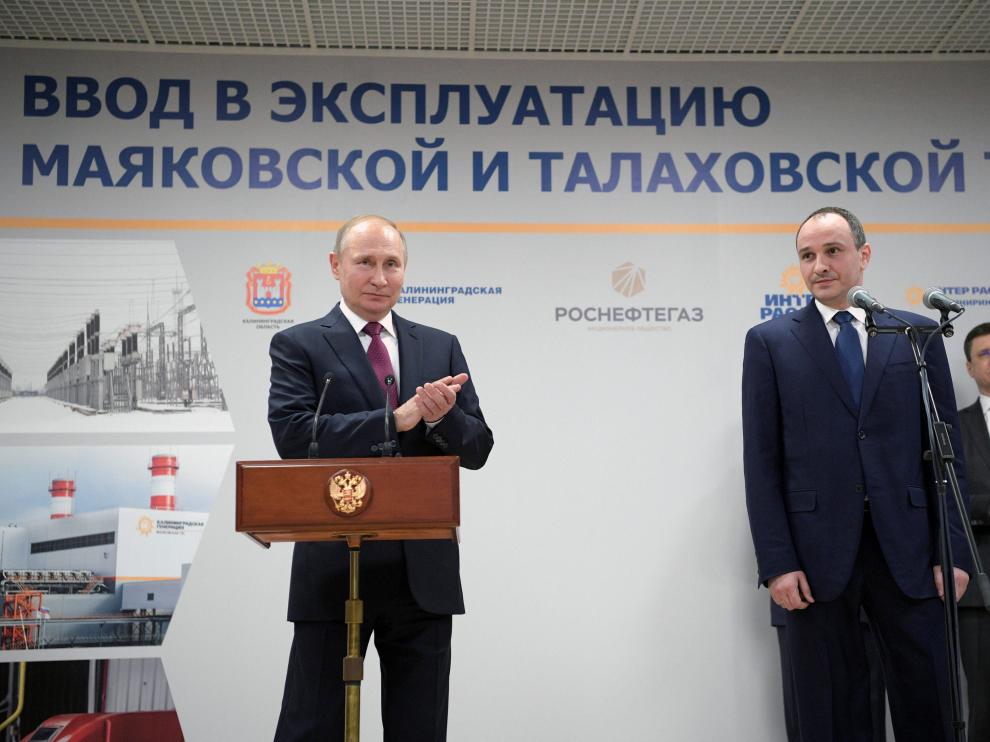 Vladimir Putin en el foro celebrado en Kaliningrado.