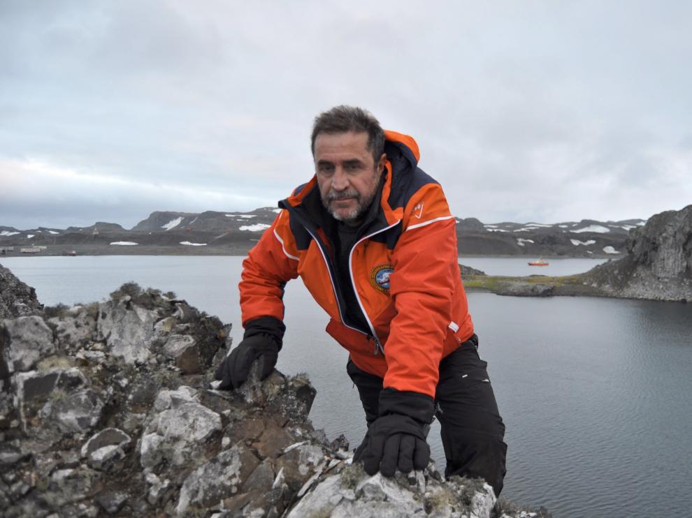 Foto de Javier Montojo Salazar, capitán de fragata del Hespérides, facilitada por el Ministerio de Defensa.