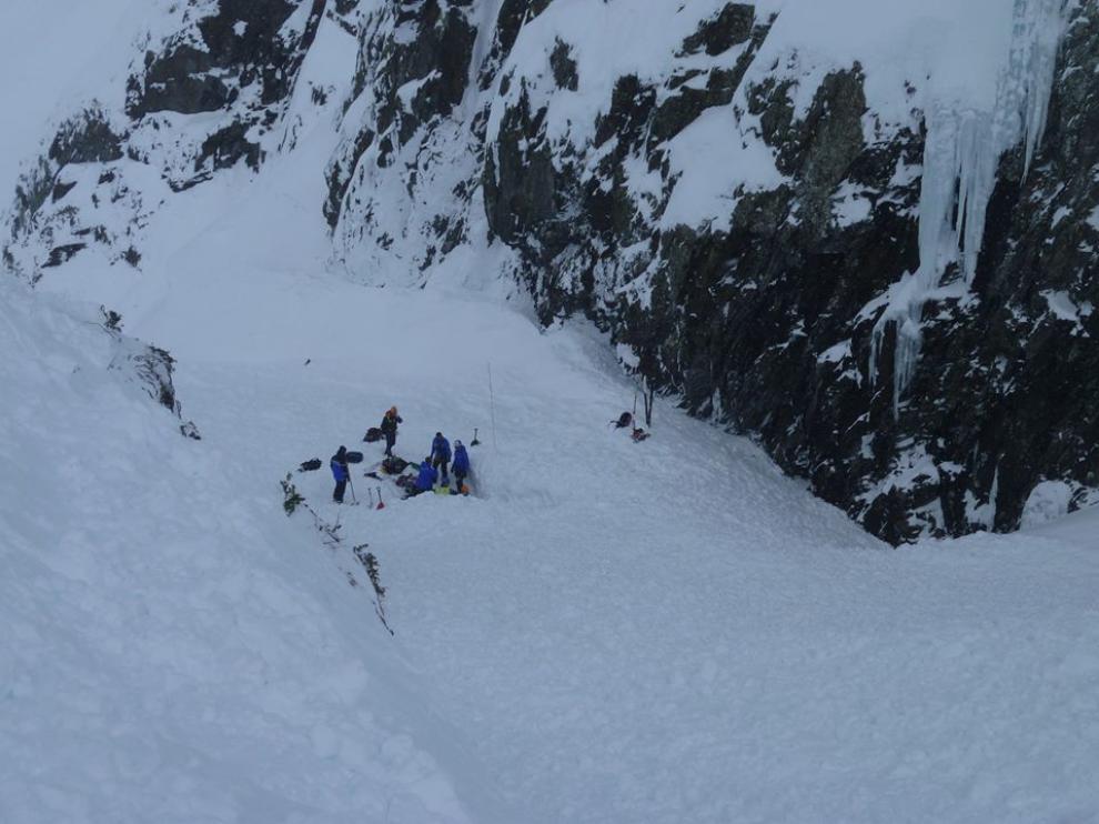 Dos montañeros fallecen en una avalancha en la parte francesa del túnel de Bielsa