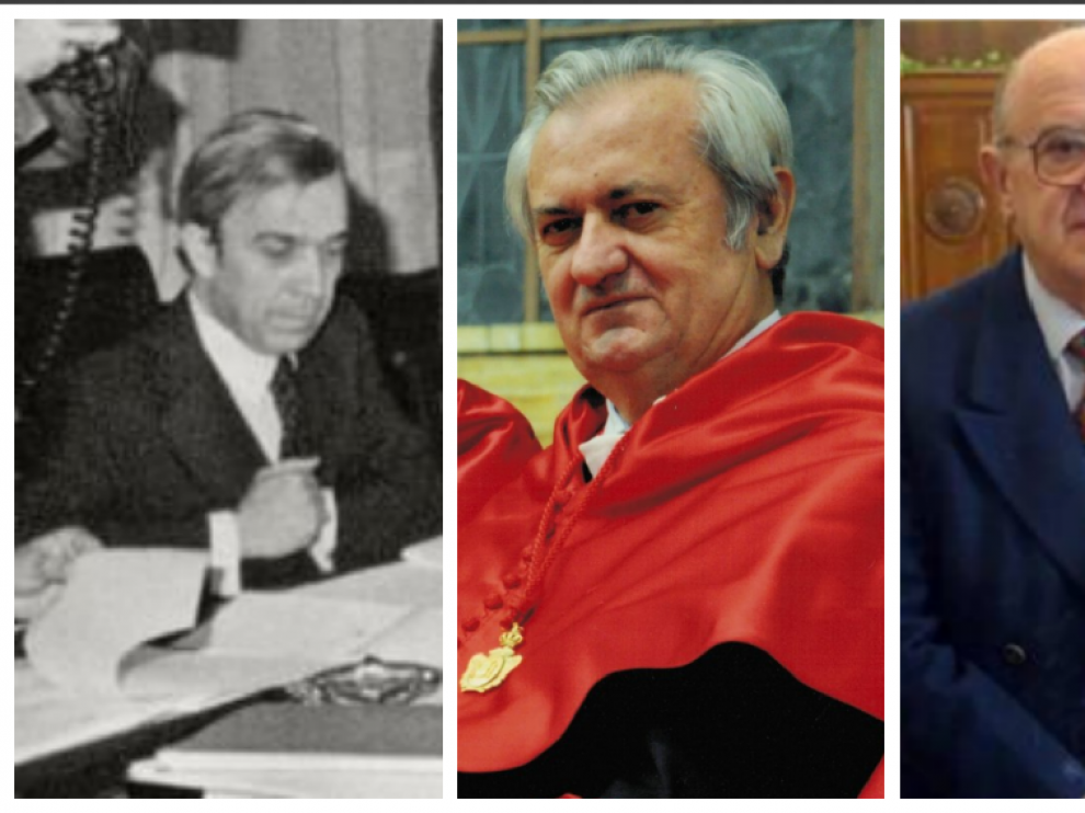 Jaime García Añoveros, Luis Manuel Cosculluela Montaner, Sebastián Martín-Retortillo, Juan Alberto Belloch y Román Escolano