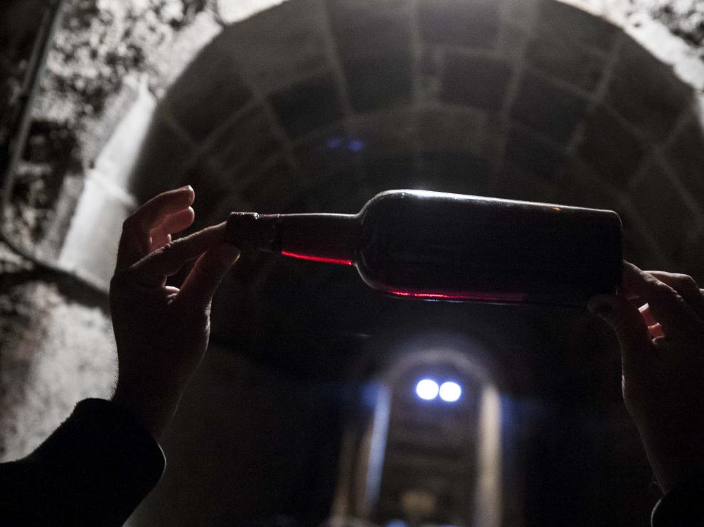 Instalaciones de Bodegas Berdejé en Ainzón.
