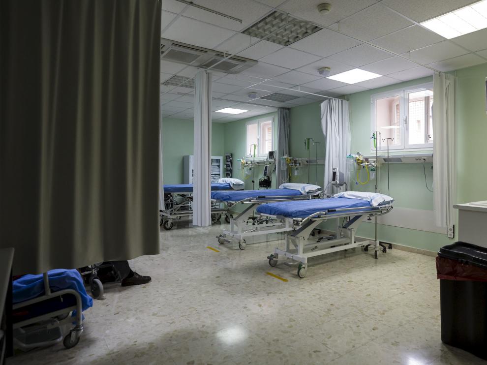 Instalaciones del hospital Militar de Zaragoza
