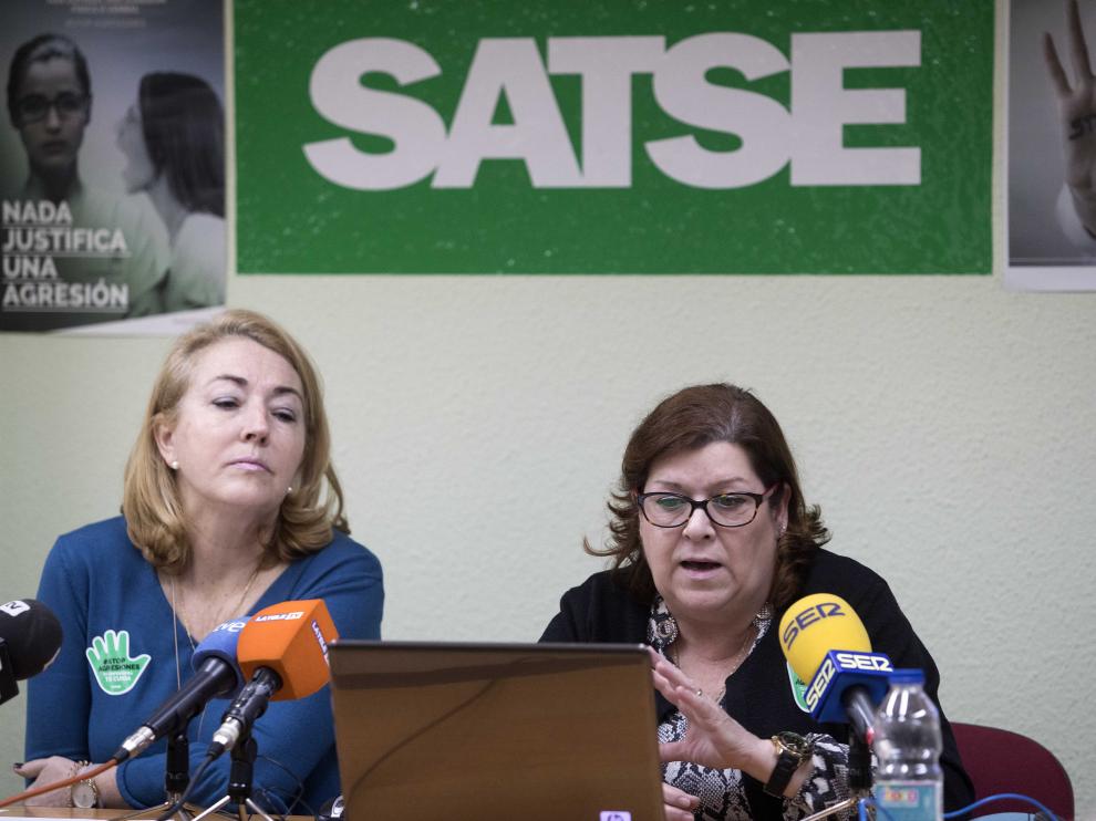 Satse Aragón inicia una campaña para evitar las agresiones a las enfermeras.