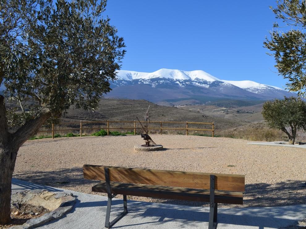 Desde el mirador hay unas vistas privilegiadas de Moncayo