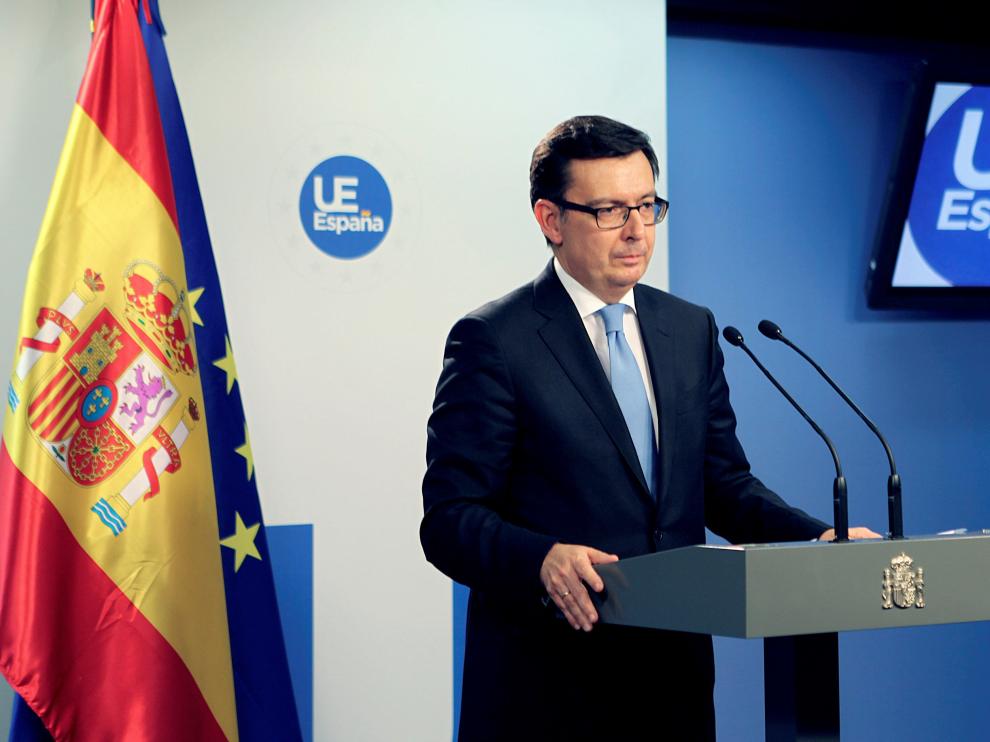 Escolano, ministro de Economía.