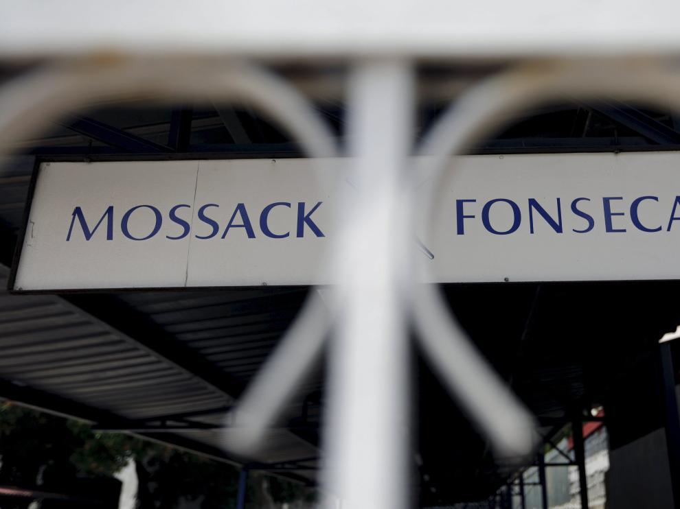 Logo del bufete de abogados Mossack Fonseca.