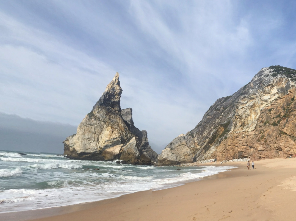 Playa de la Ursa en Sintra, Lisboa.