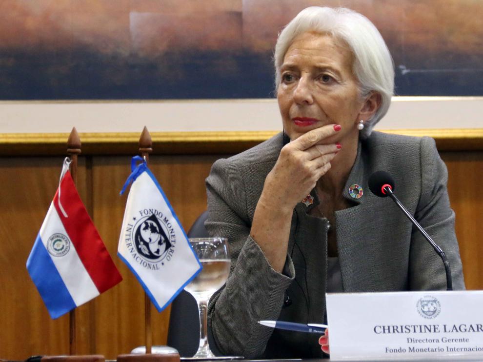 Christine Lagarde, directora del FMI.