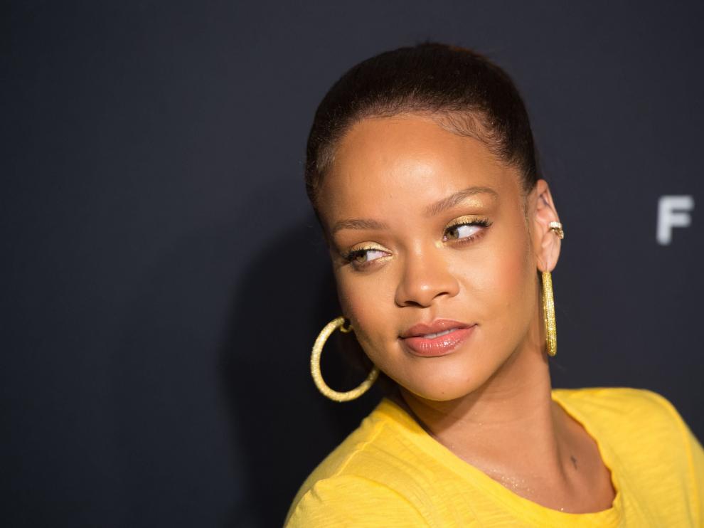 La cantante, Rihanna.