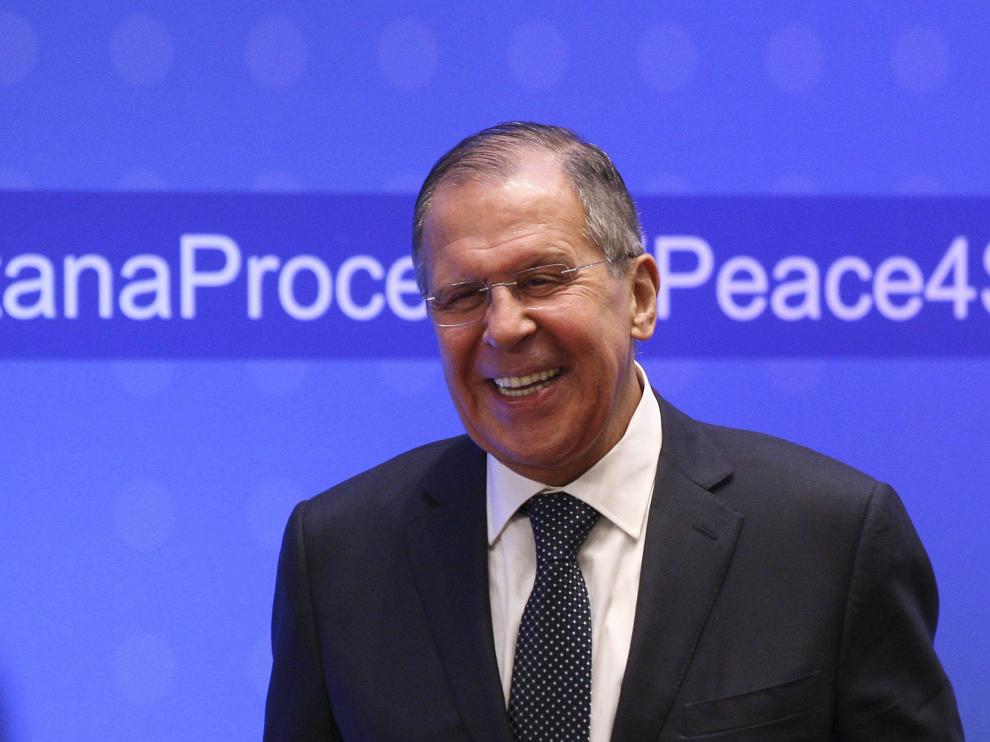 El ministro de Exteriores ruso, Serguéi Lavrov.