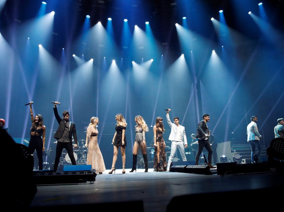 Concierto de los concursantes de Operación Triunfo en Madrid
