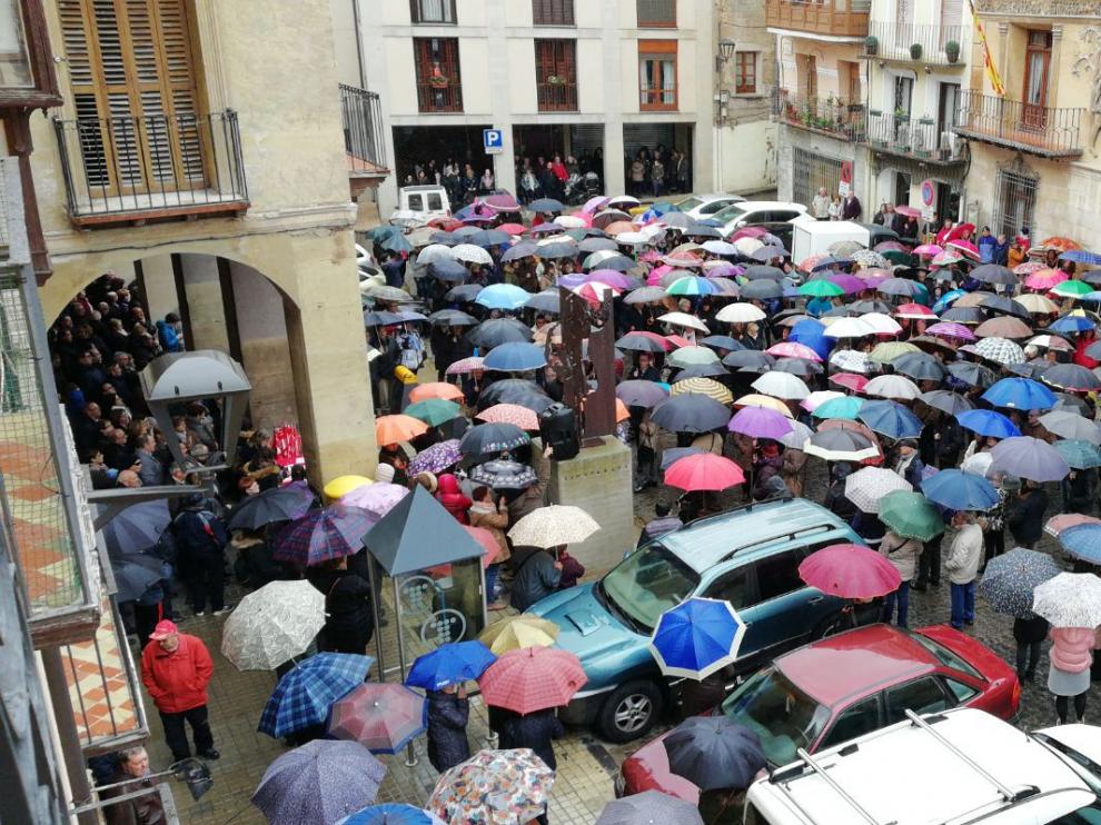 La concentración ha reclamado pensiones dignas.