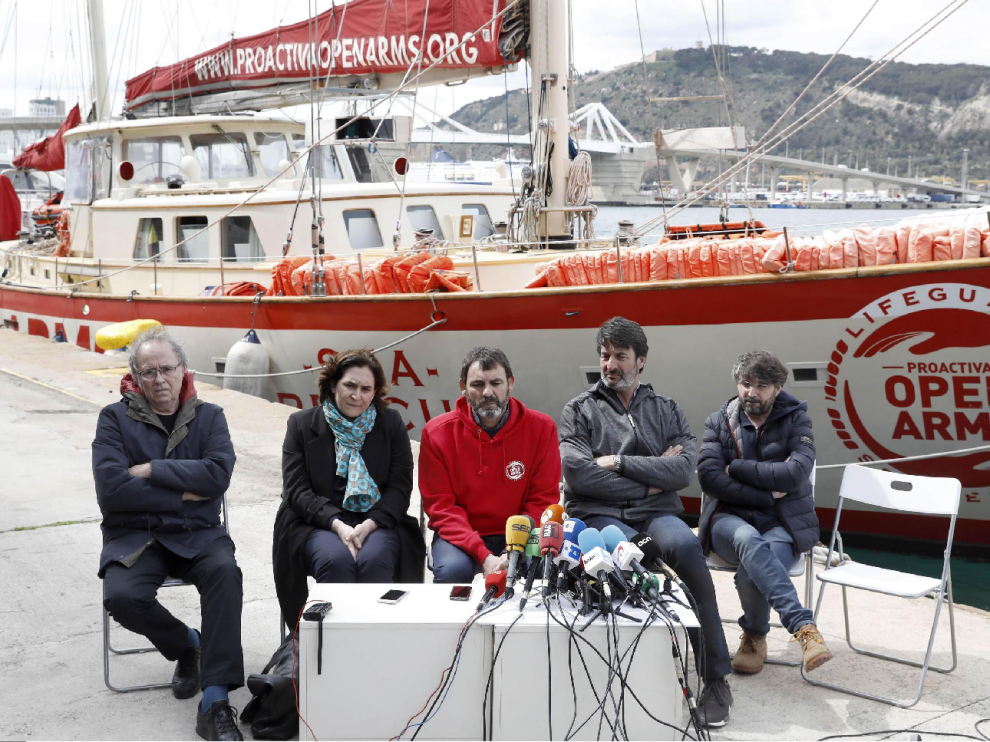 La tripulación de Open Arms se enfrenta a penas de entre 4 y 7 años en Italia