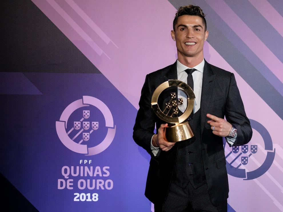 Cristiano Ronaldo, mejor jugador del año.
