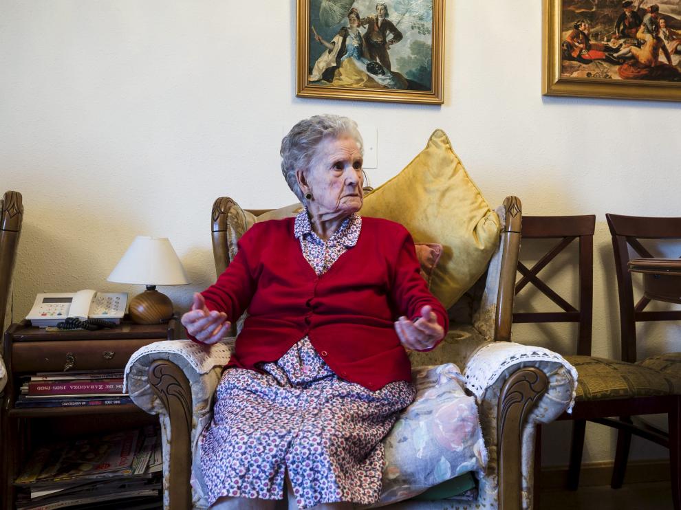 Bienvenida, 107 años: "Soy una máquina"