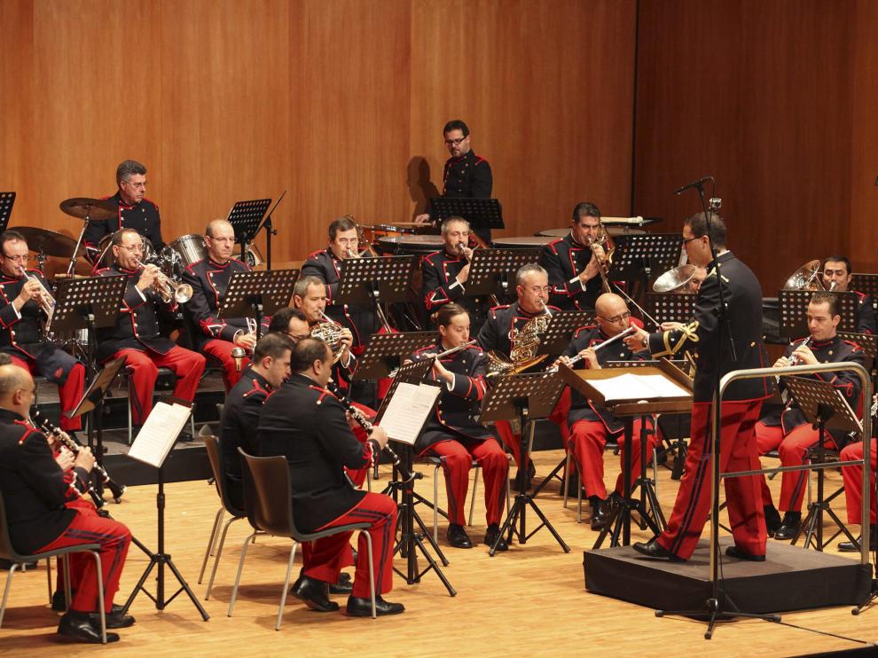 Concierto de Reyes de la banda de la Academia General Militar.