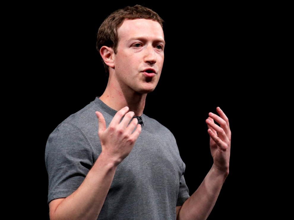 Fotografía de archivo de Mark Zuckerberg.