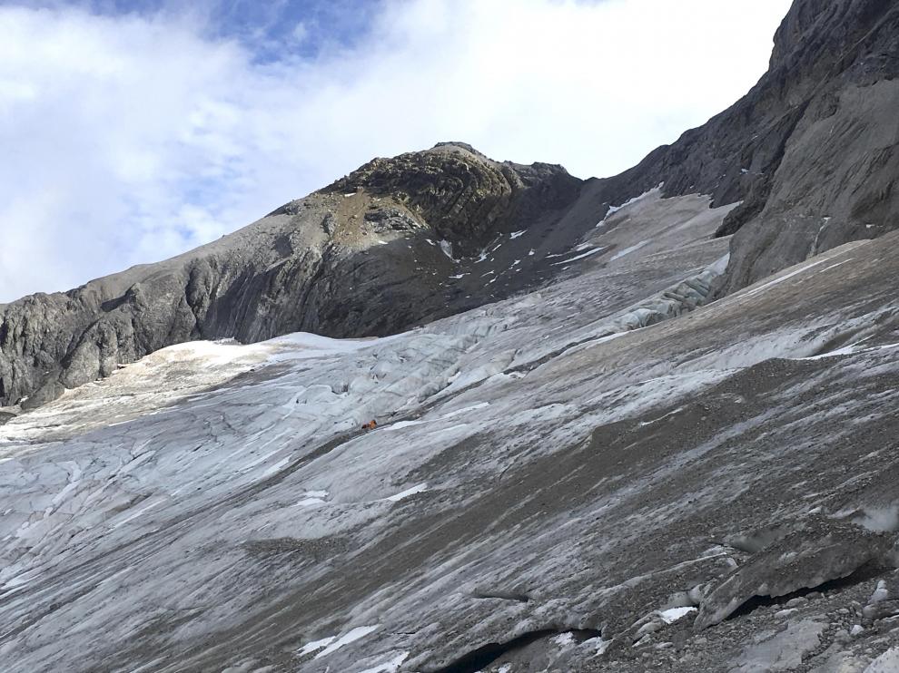 Glaciar de Monte Perdido.