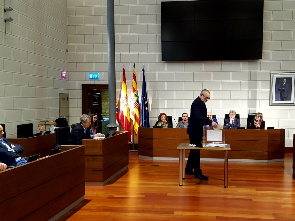 Instantes previos al sorteo que ha decidido la adjudicación de La Misericordia.