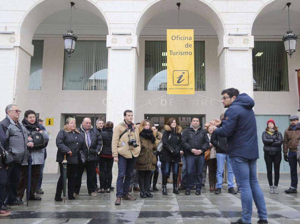 Participantes en una visita guiada organizada el pasado 5 de marzo