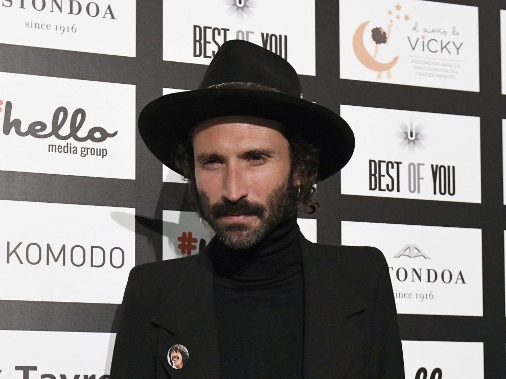 Leiva a su llegada a la 'Cena Pirata' organizada por Esteban Granero en el Casino de Madrid.