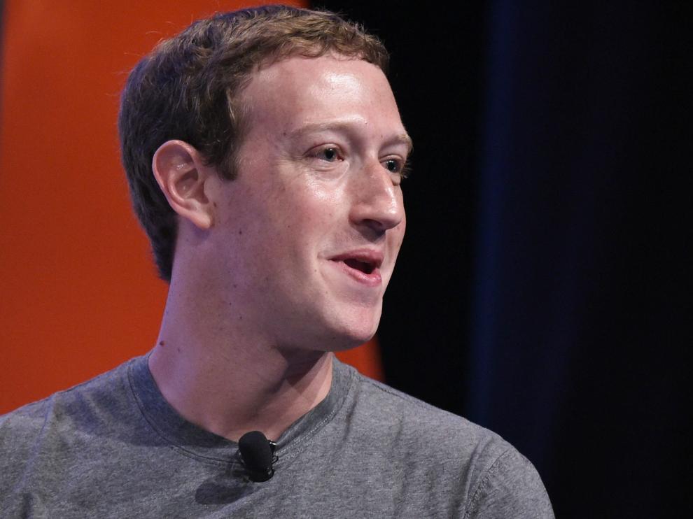 El máximo responsable de la red social Facebook, Mark Zuckerberg