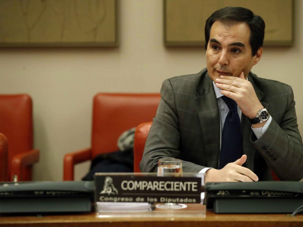 El secretario de Estado de Seguridad, José Antonio Nieto, este jueves en el Congreso.