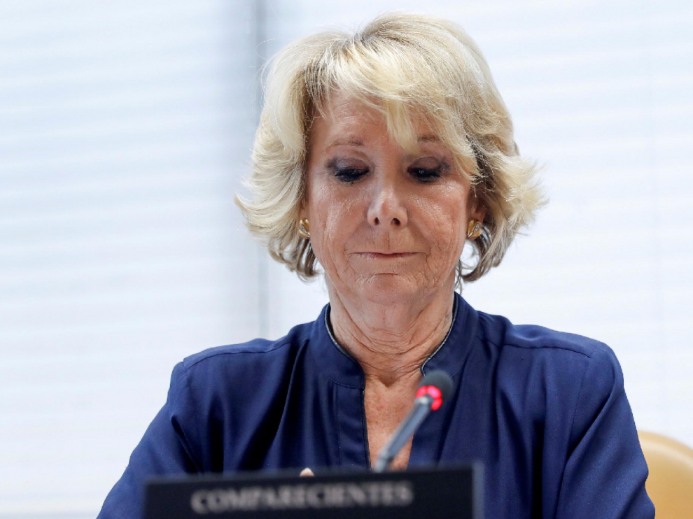 Esperanza Aguirre en una imagen de archivo.
