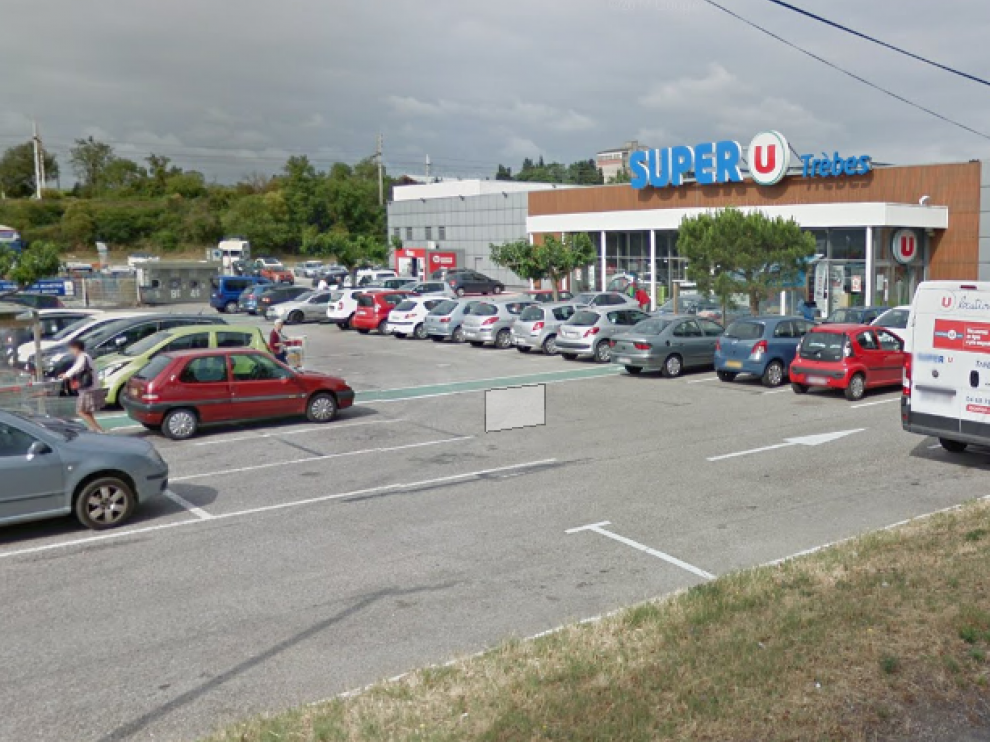 El supermercado Super U que se encuentra secuestrado