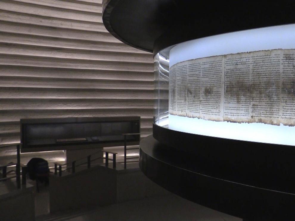 El Museo de Israel muestra durante tres meses un fragmento antiguo del apócrifo del Génesis nunca expuesto antes.