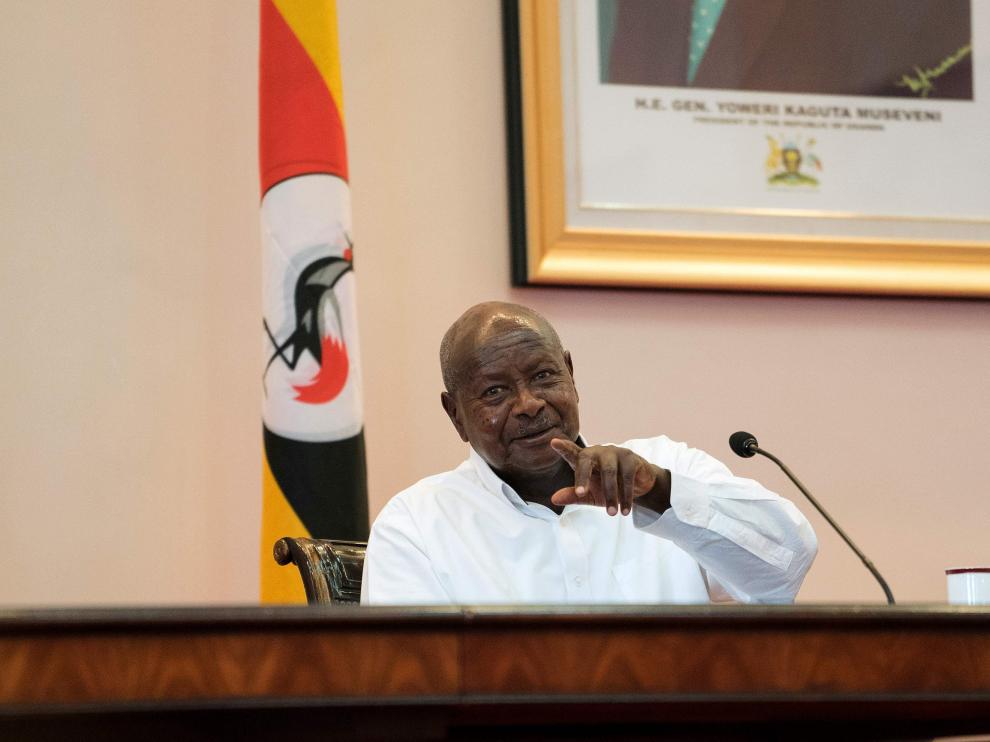 Yoweri Museveni, presidente de Uganda