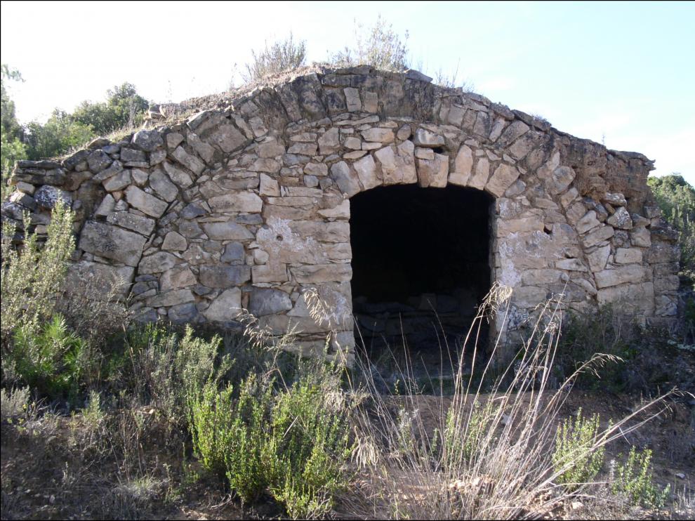 Una de las construcciones en piedra seca que se han incluido en esta ruta turística.