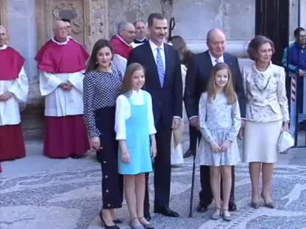 La Familia Real en una imagen de archivo.