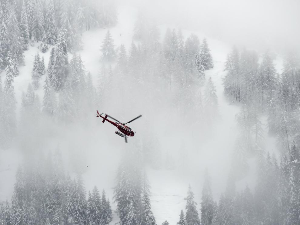 Avalancha mortal en Suiza.