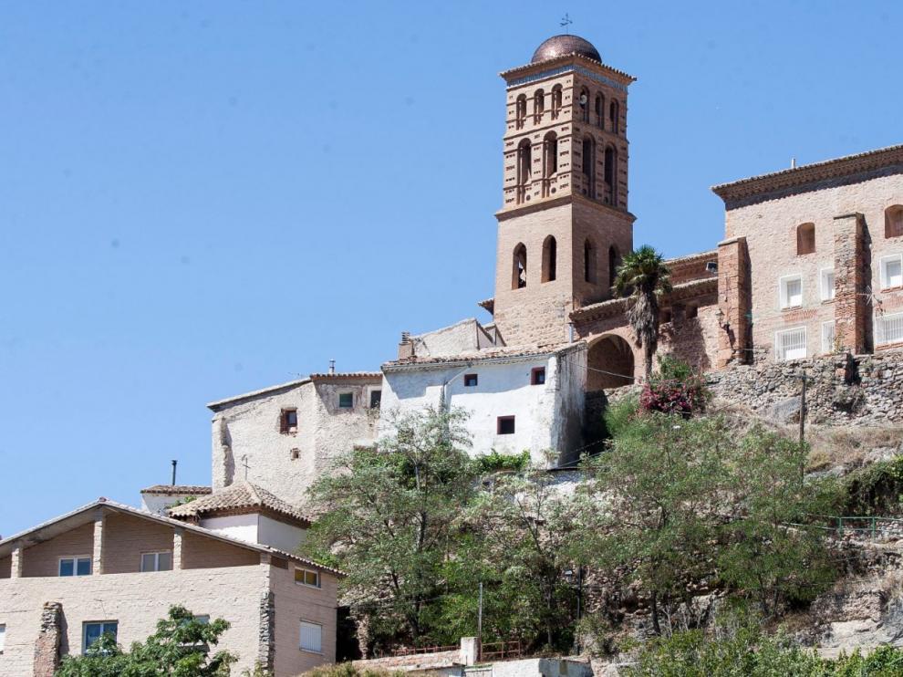 Colegiata de Calcena, uno de los valores patrimoniales que se visitarán en las Rutas de Primavera de la Comarca del Aranda.