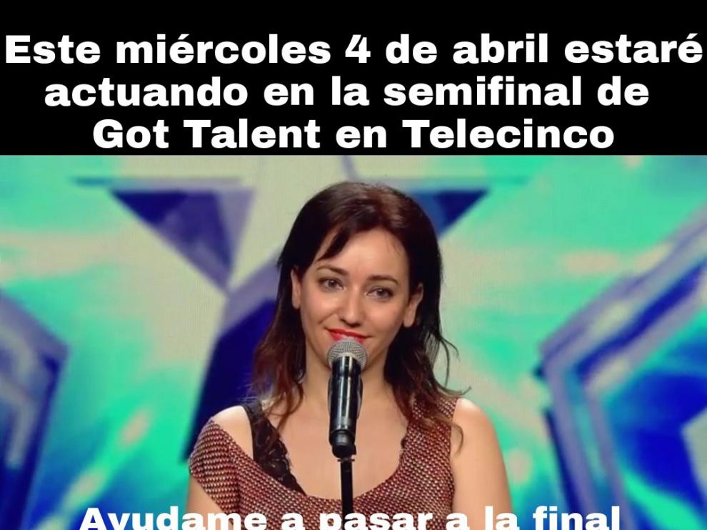 Ariadna Herrero ha actuado ya en distintas salas de la capital aragonesa.